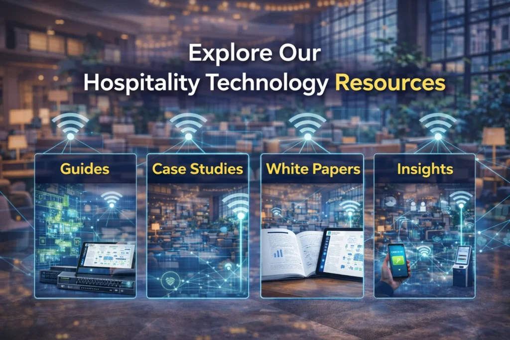 Connected Hospitality technology resources